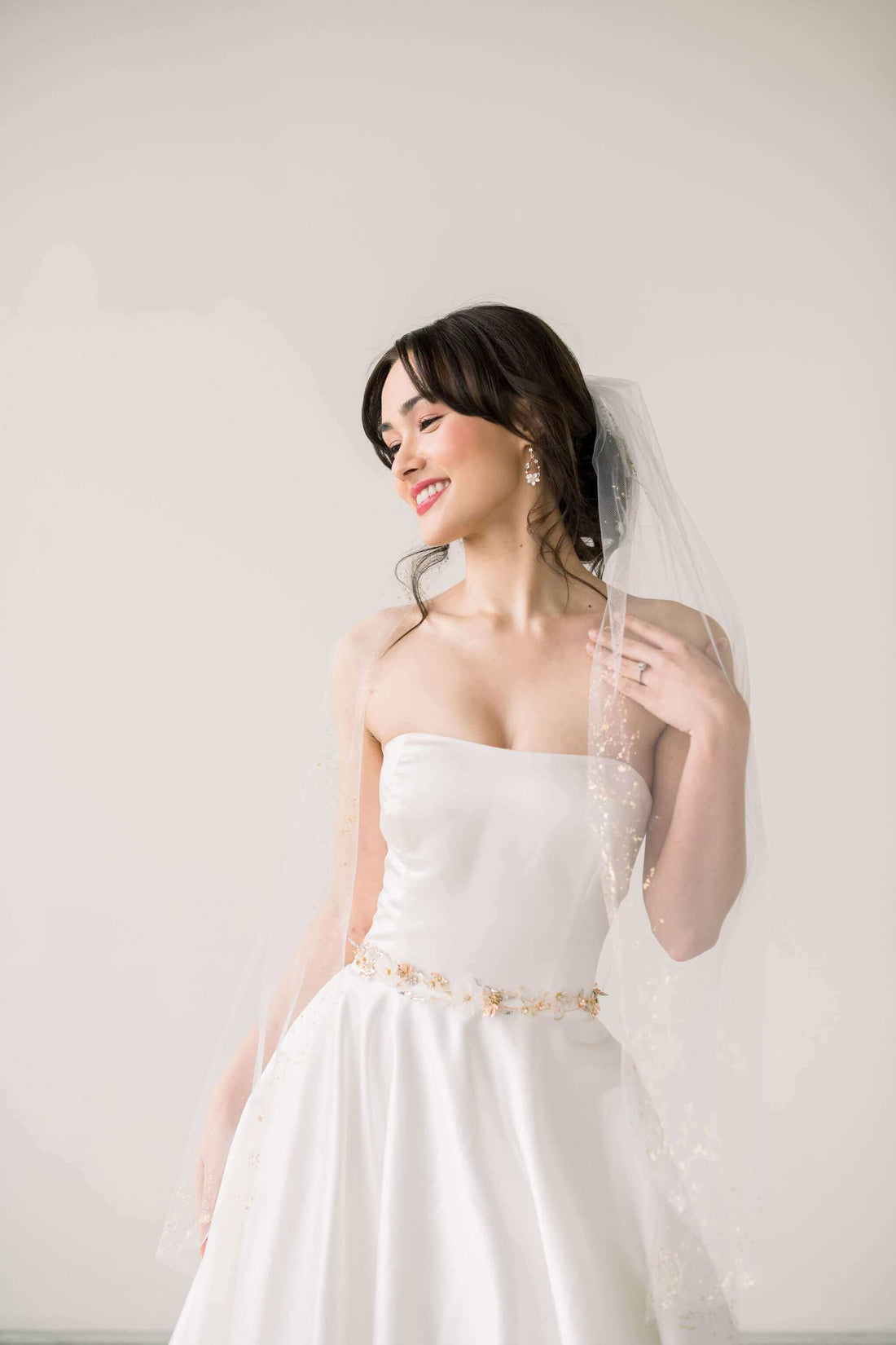 What is a single tier veil? Wedding veil styles explained Tessa Kim