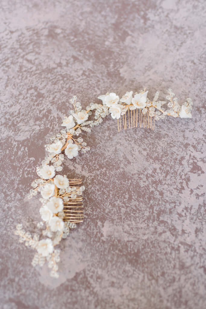 how to wear bridal headpieces