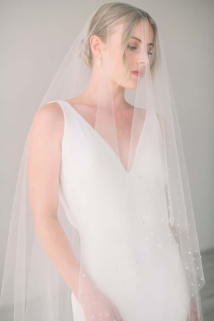 wedding dew veil