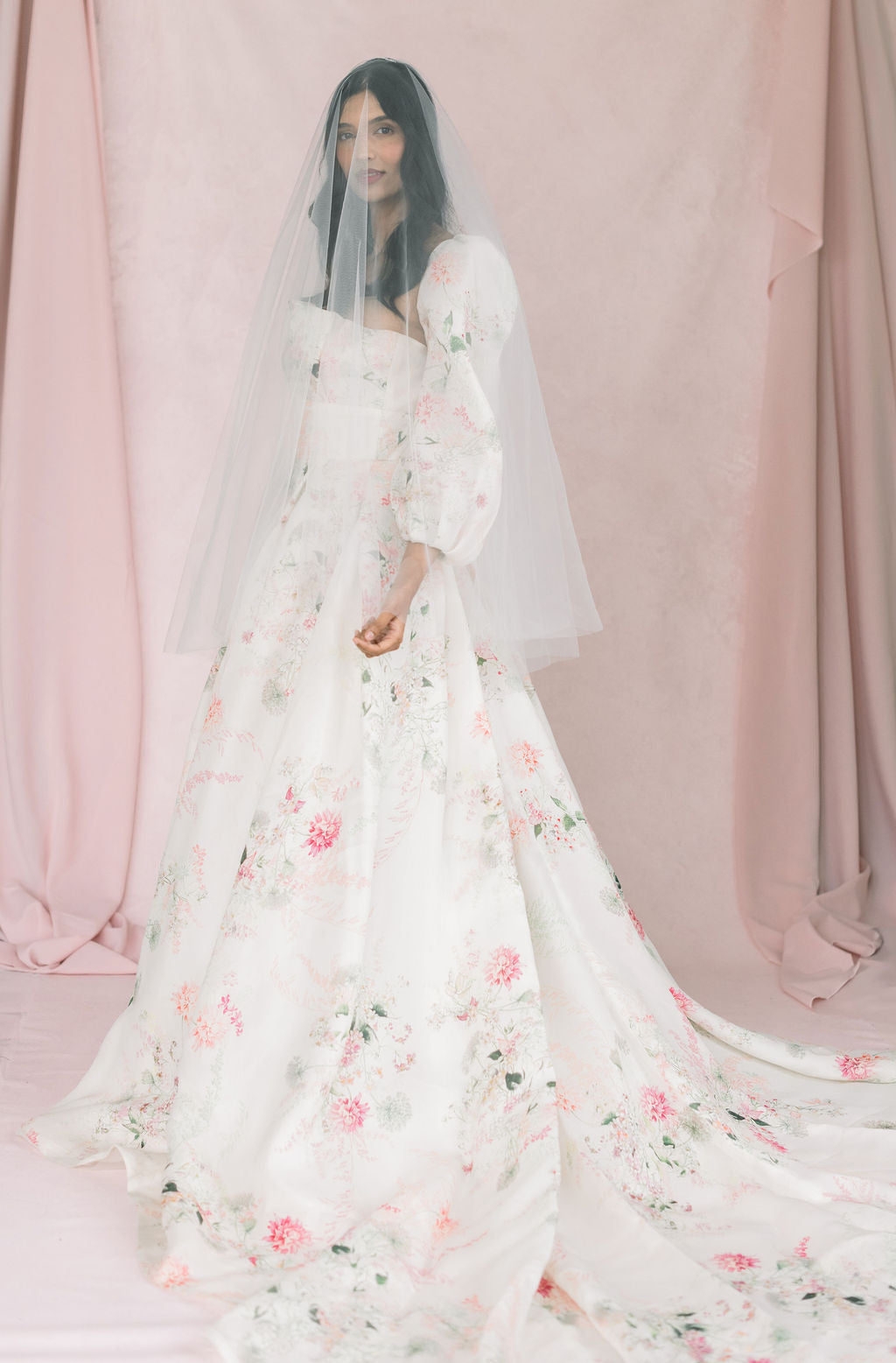Italian matte tulle veil
