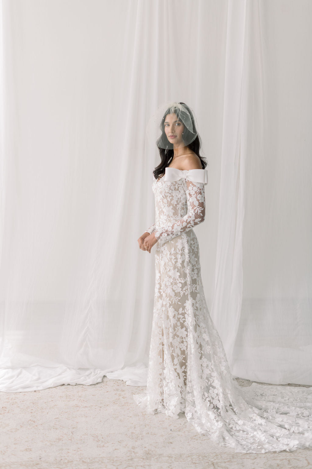 tulle Birdcage veil