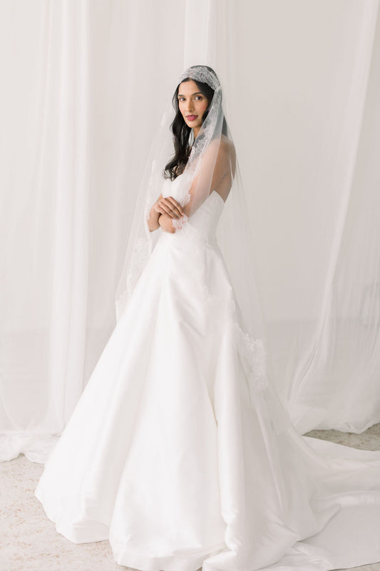 Juliet cap veils