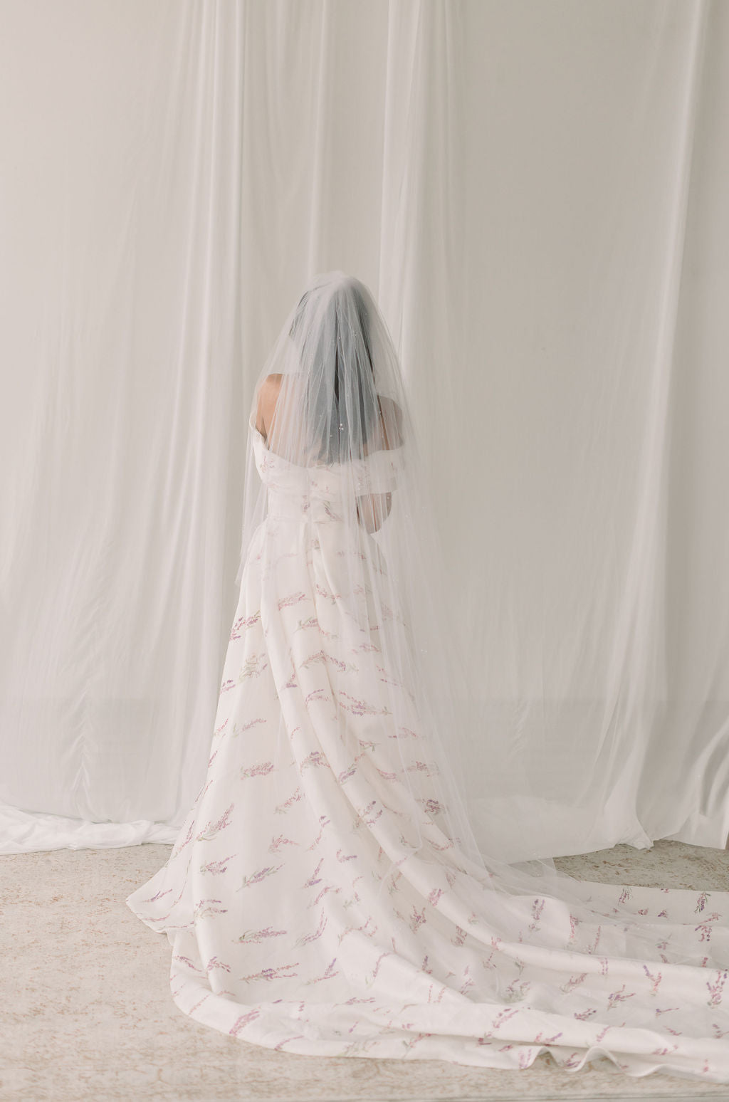 tulle wedding veil