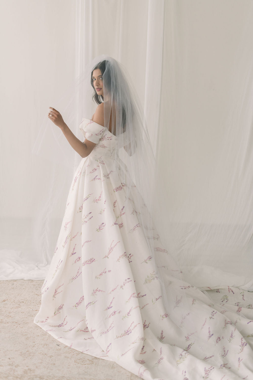 blusher veil