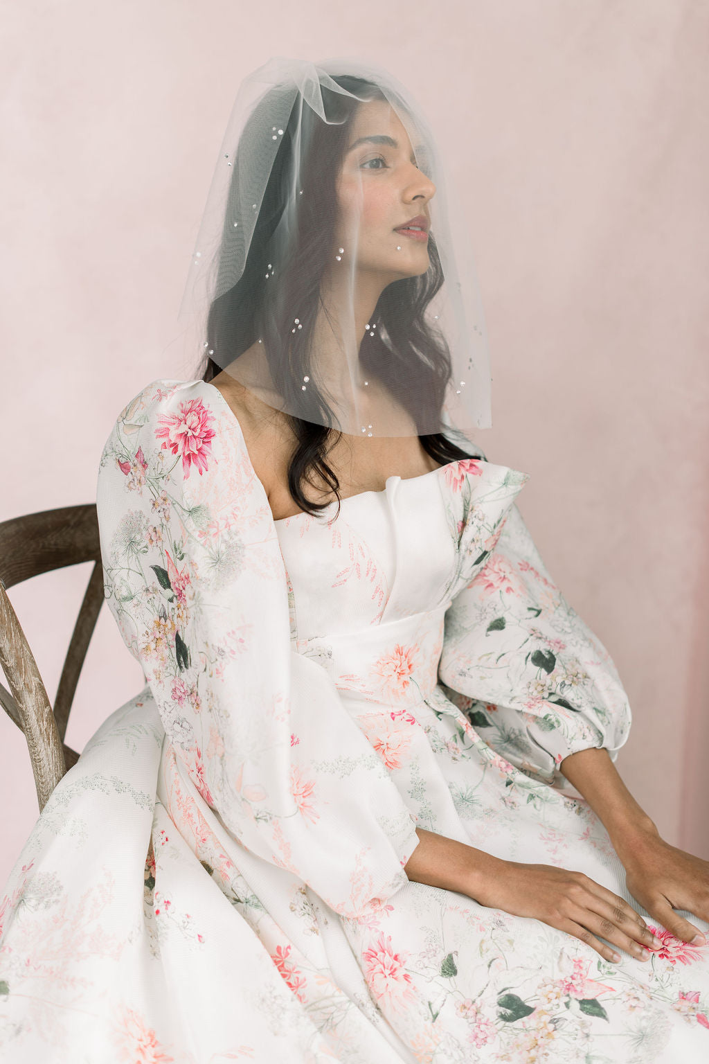 Italian matte tulle veil
