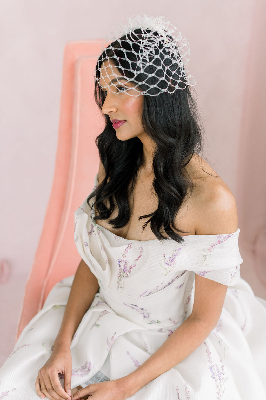 vintage birdcage veil
