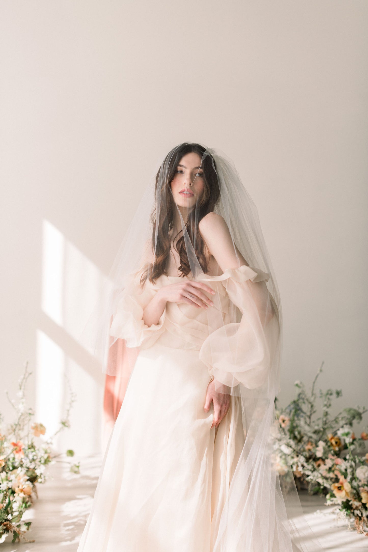two tier veil