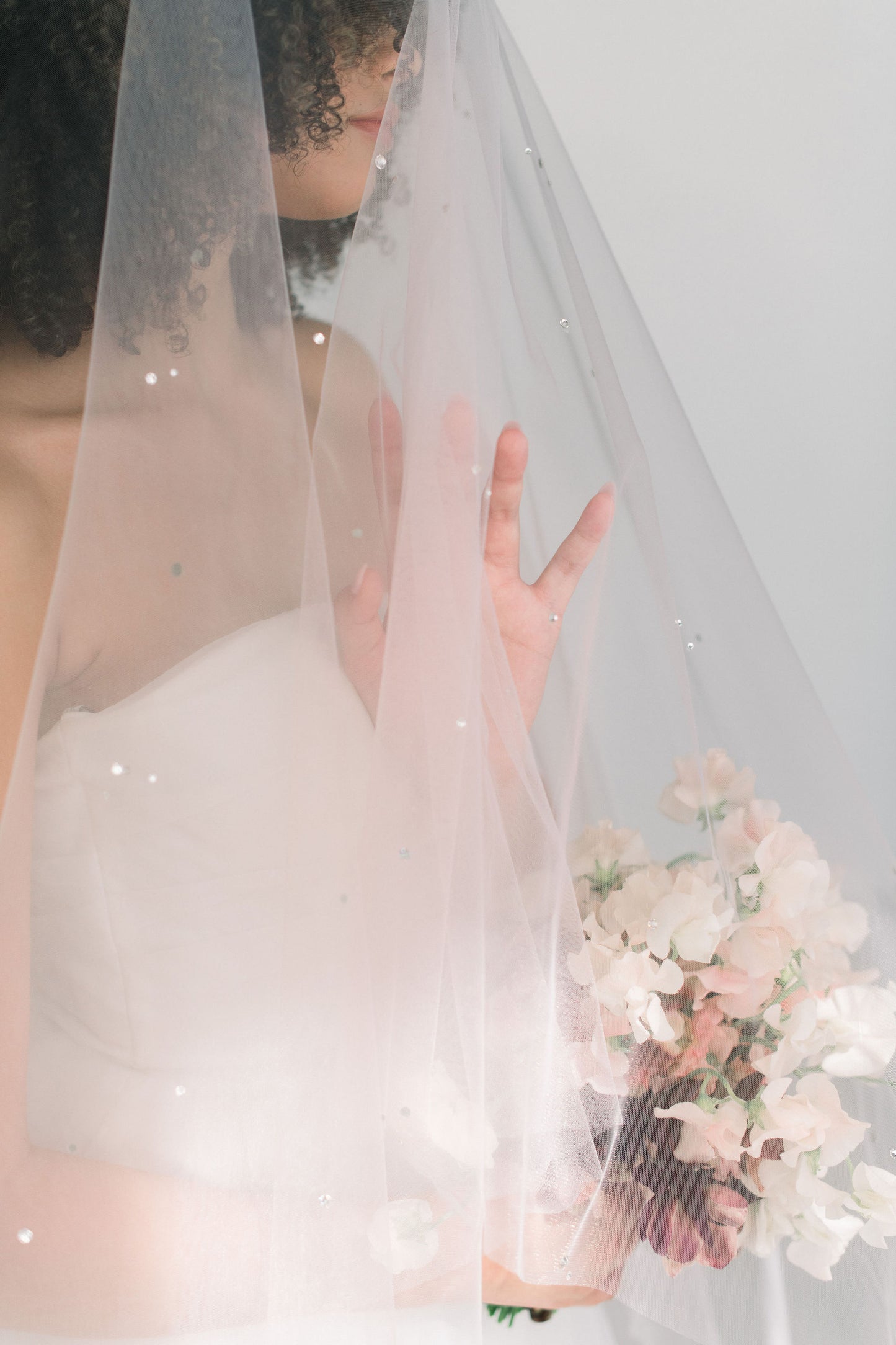 tulle wedding veil