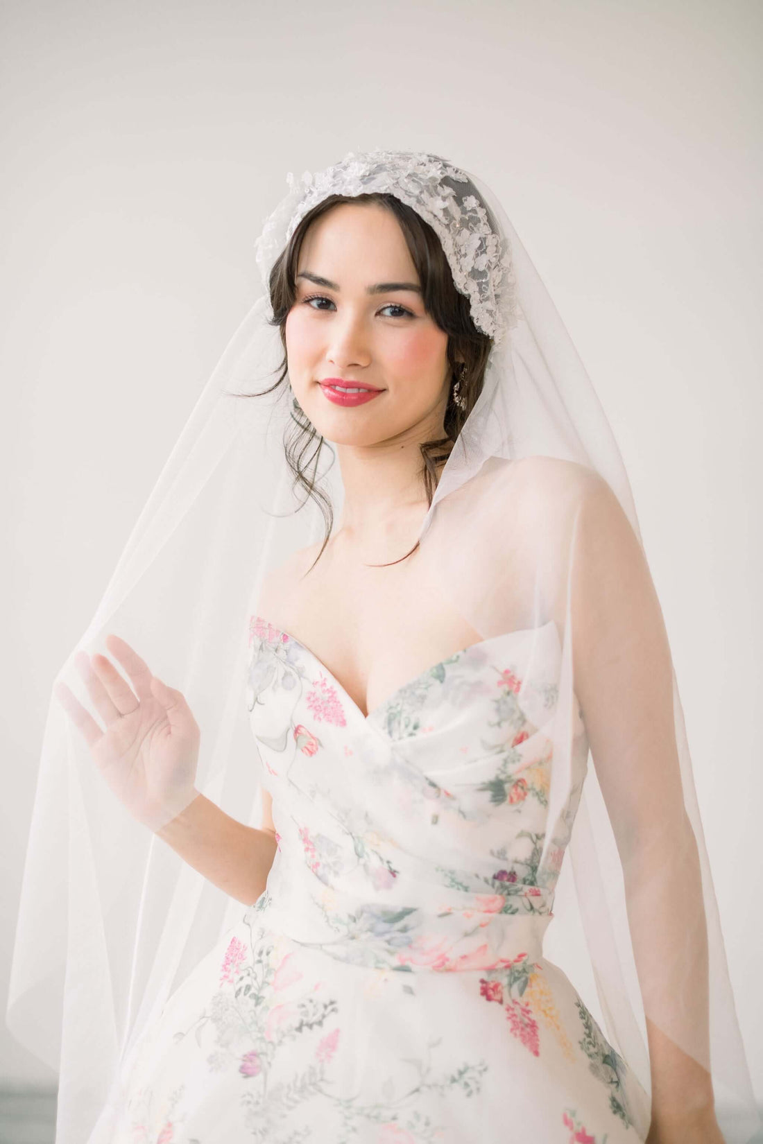 What is a Juliet cap vintage inspired bridal veil?  Tessa Kim