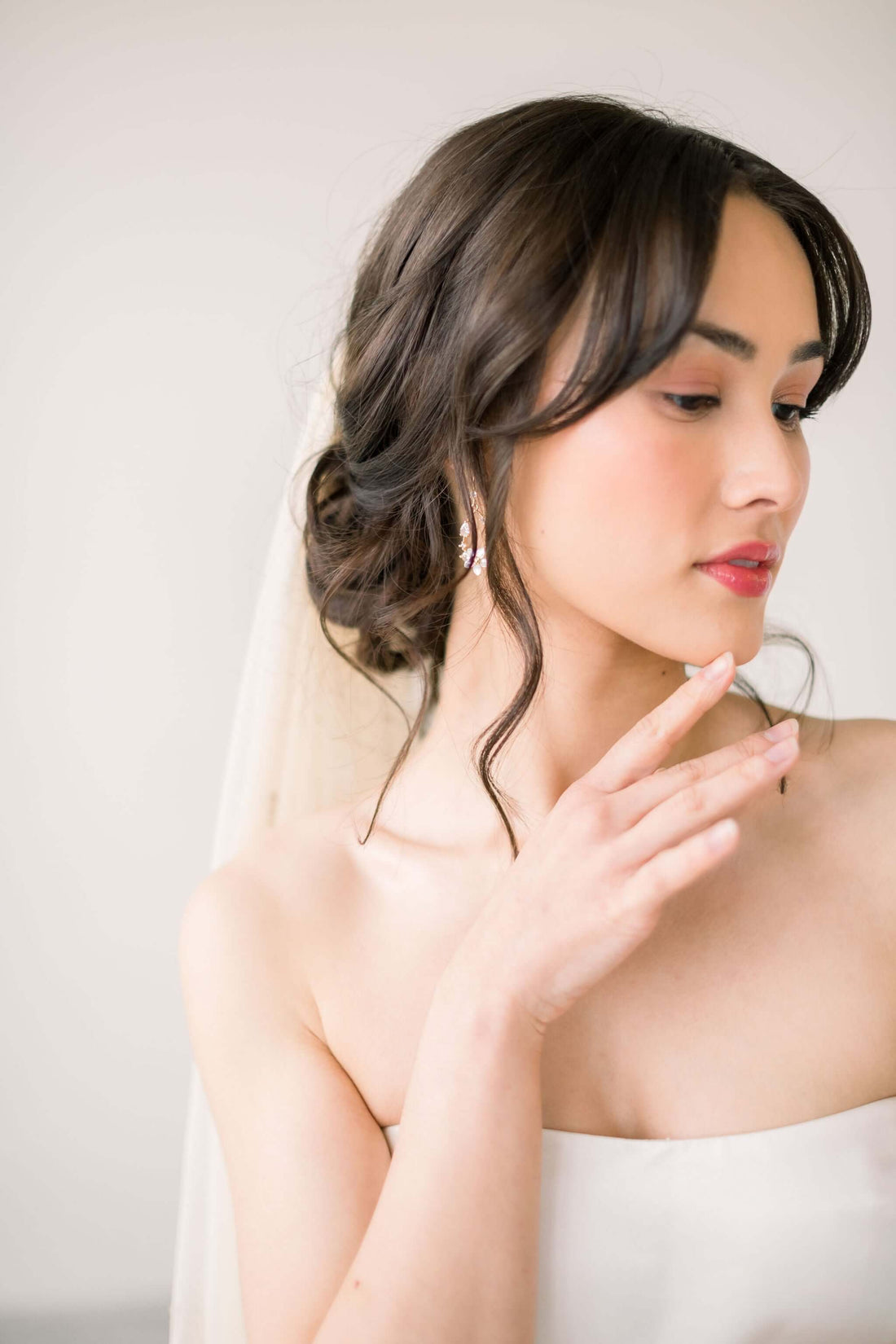 What lengths do wedding veils come in? Wedding veil questions answered Tessa Kim