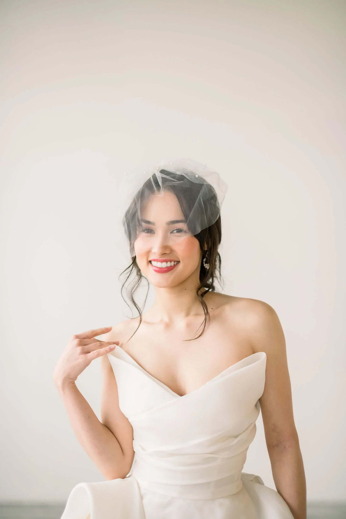 When should I purchase a bridal wedding veil? Tessa Kim