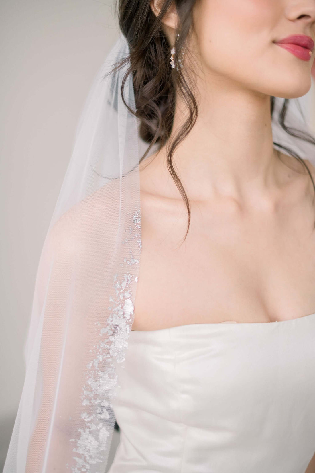 wedding veil hairstyle 
