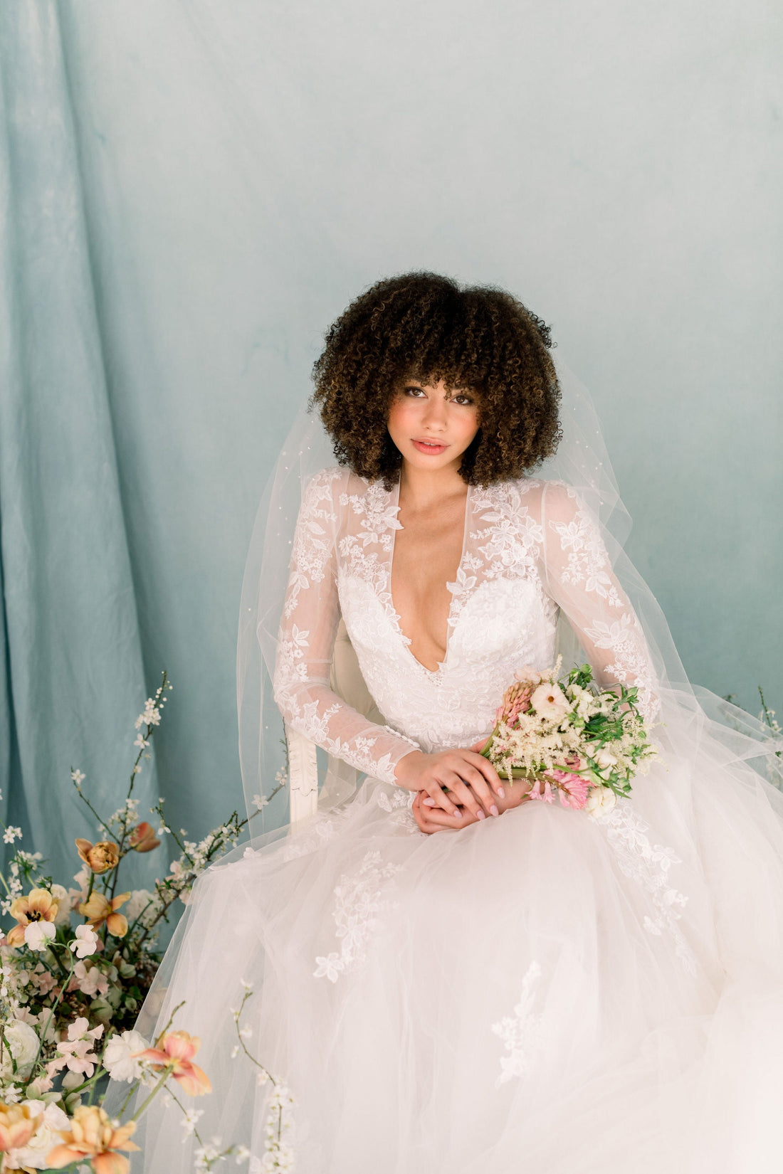 The Perfect Veil for Every Wedding Dress Neckline