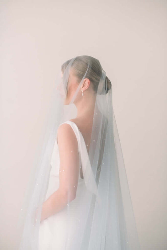 French soft tulle wedding veils