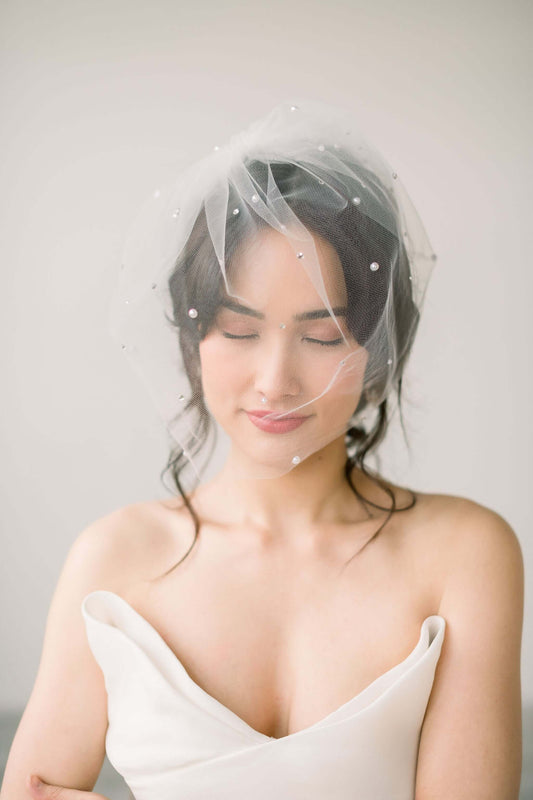 birdcage veil lengths