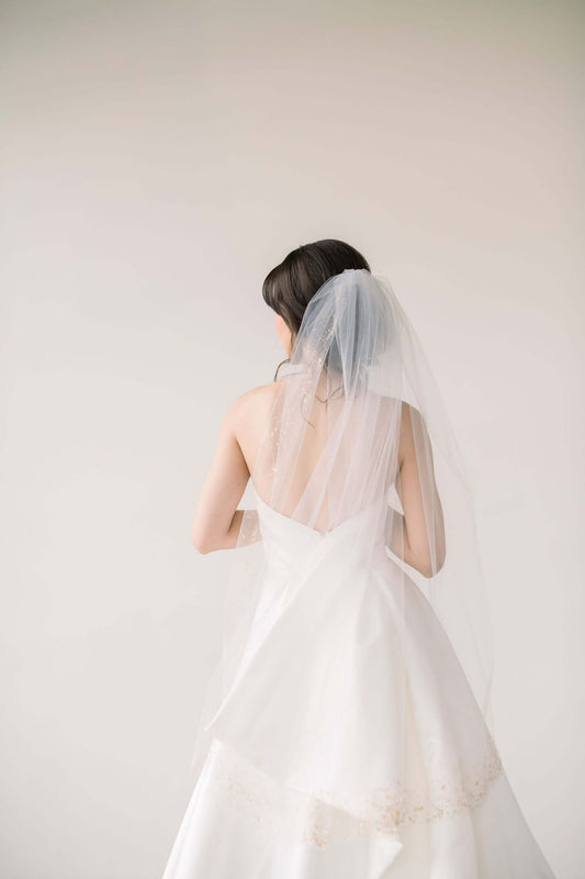 how to wear a wedding veil vail