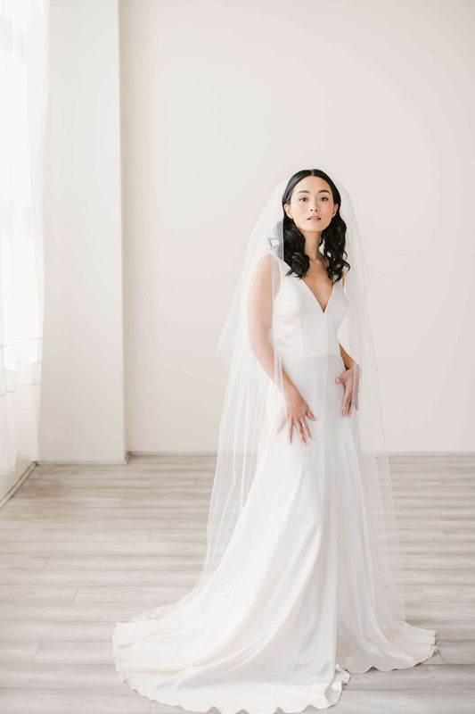 How do I secure my bridal veil? Wedding questions answered Tessa Kim