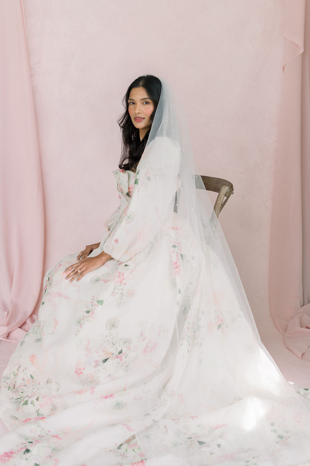 cathedral Italian tulle veil