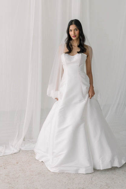 cathedral drop veil