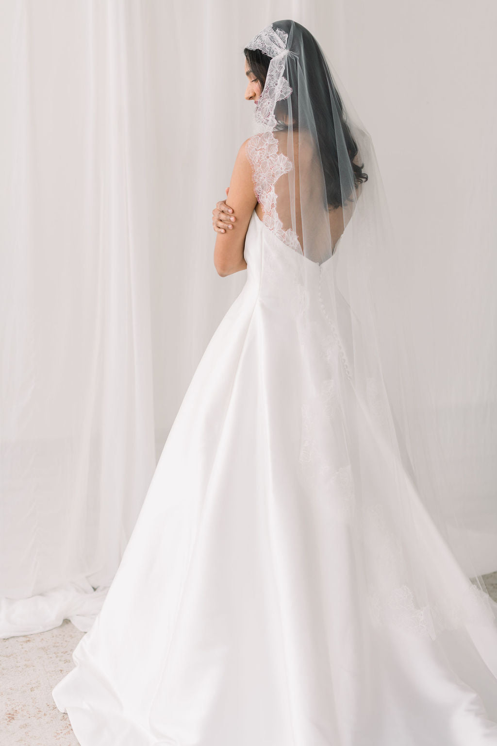 cathedral wedding veil
