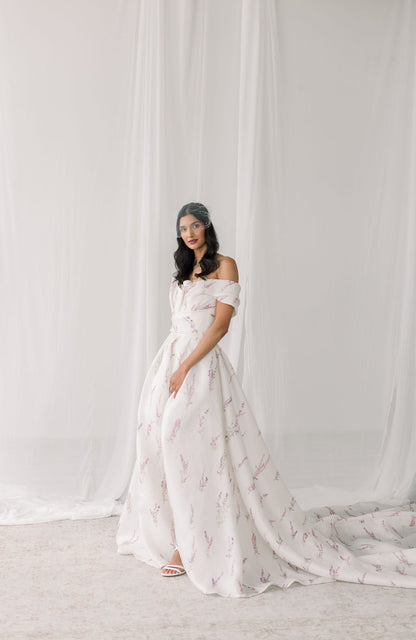 pearls birdcage veil
