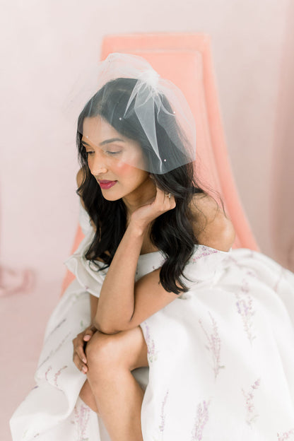 wedding birdcage veils