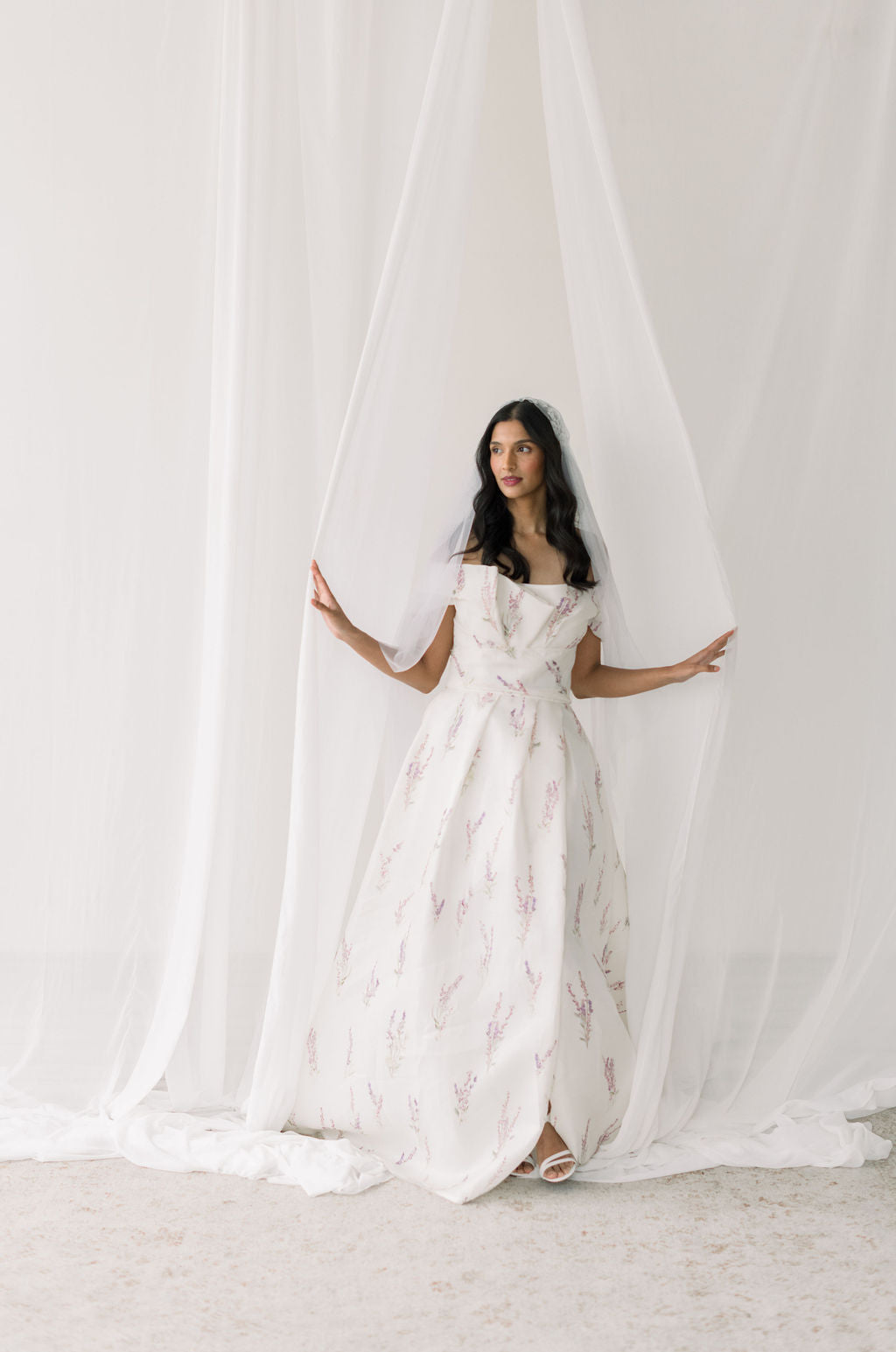 vintage inspired veil