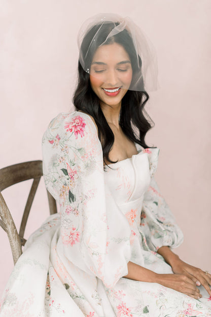 Italian matte tulle veil