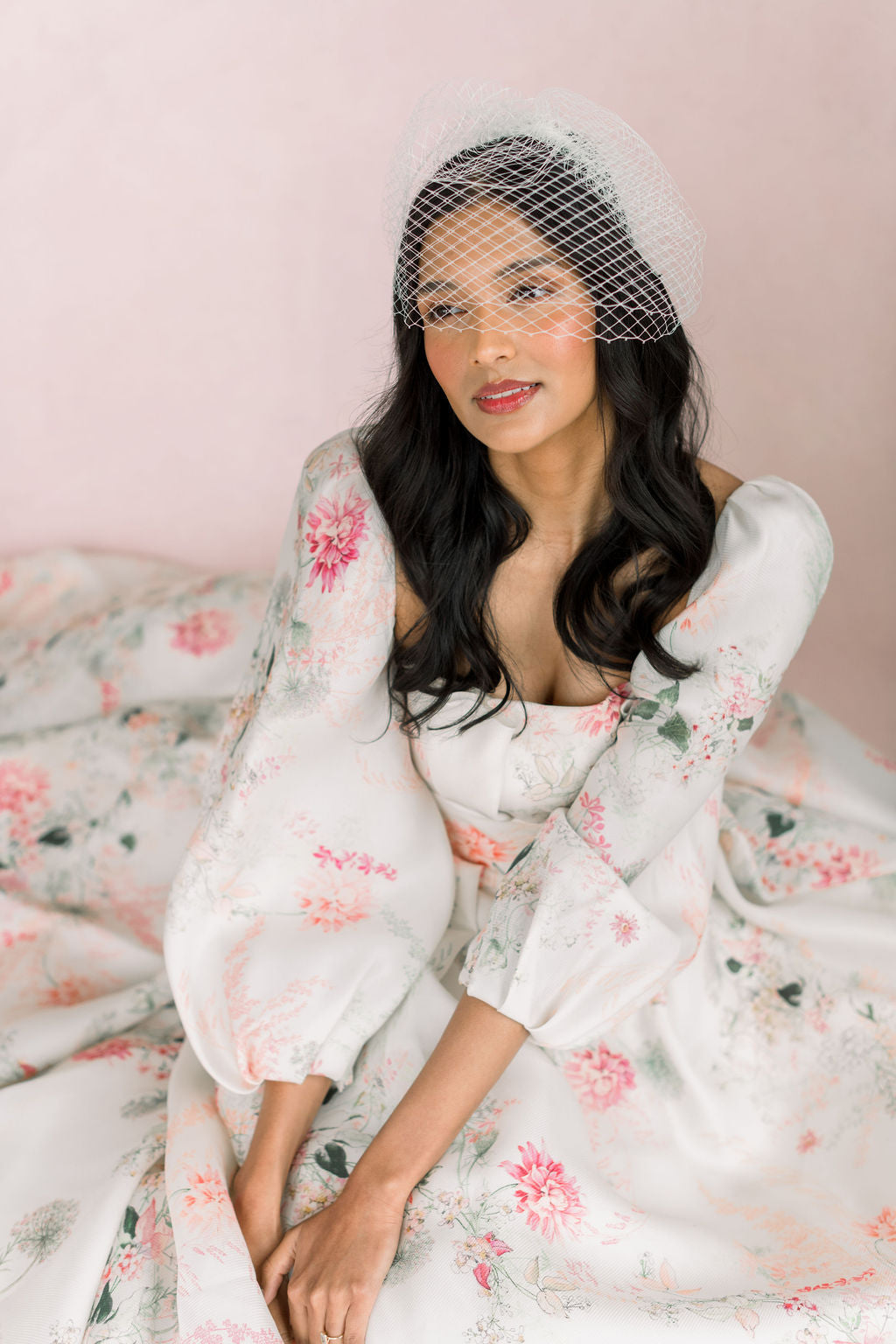 Birdcage veil - Two layer birdcage veil - Ready to ship