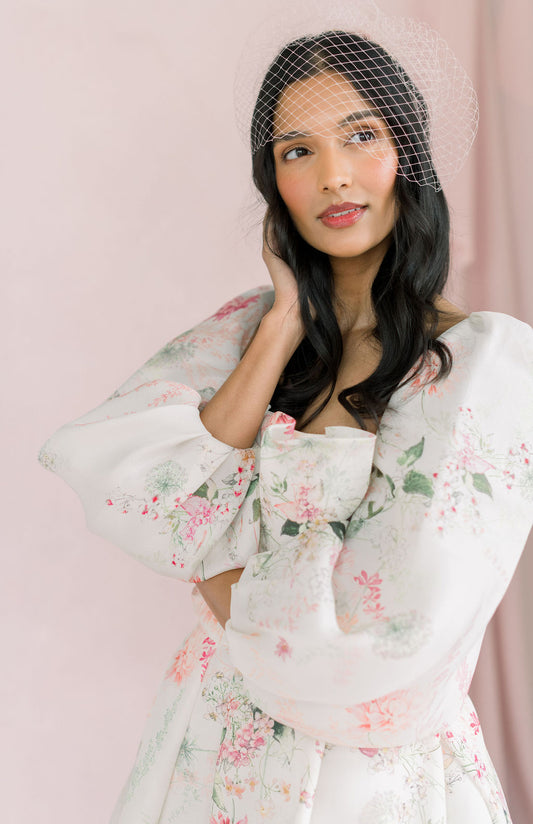  Birdcage veil - 9 inch birdcage veil - Ready to ship Birdcage veil - 9 inch birdcage veil