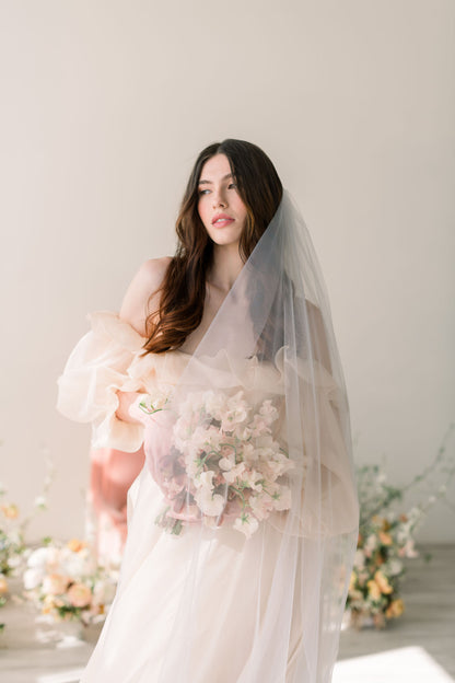 soft bridal veil