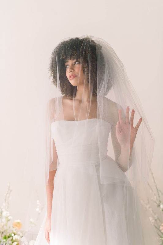 two tier veil