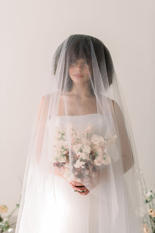 wedding sparkle veil