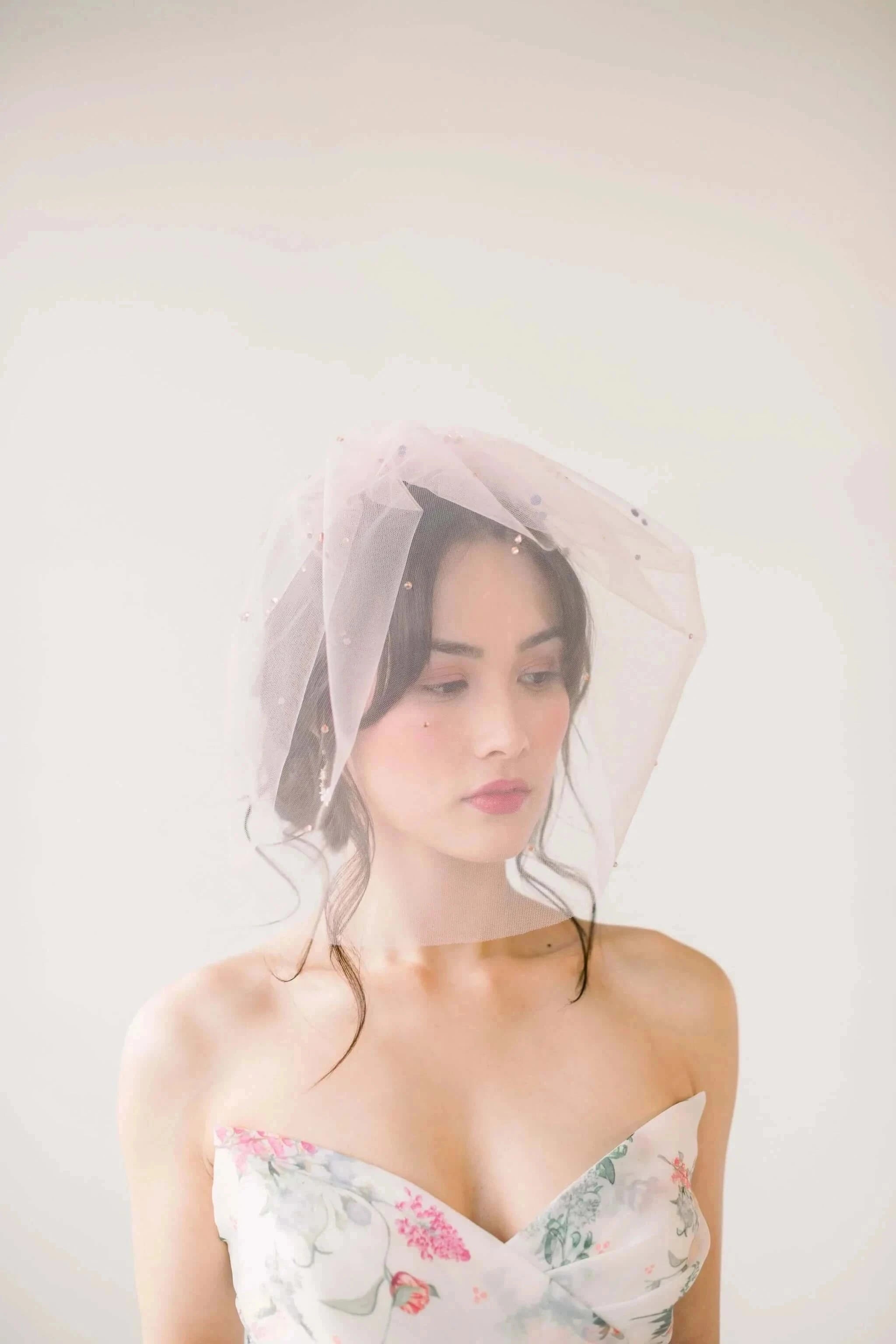 Tulle Birdcage Veil